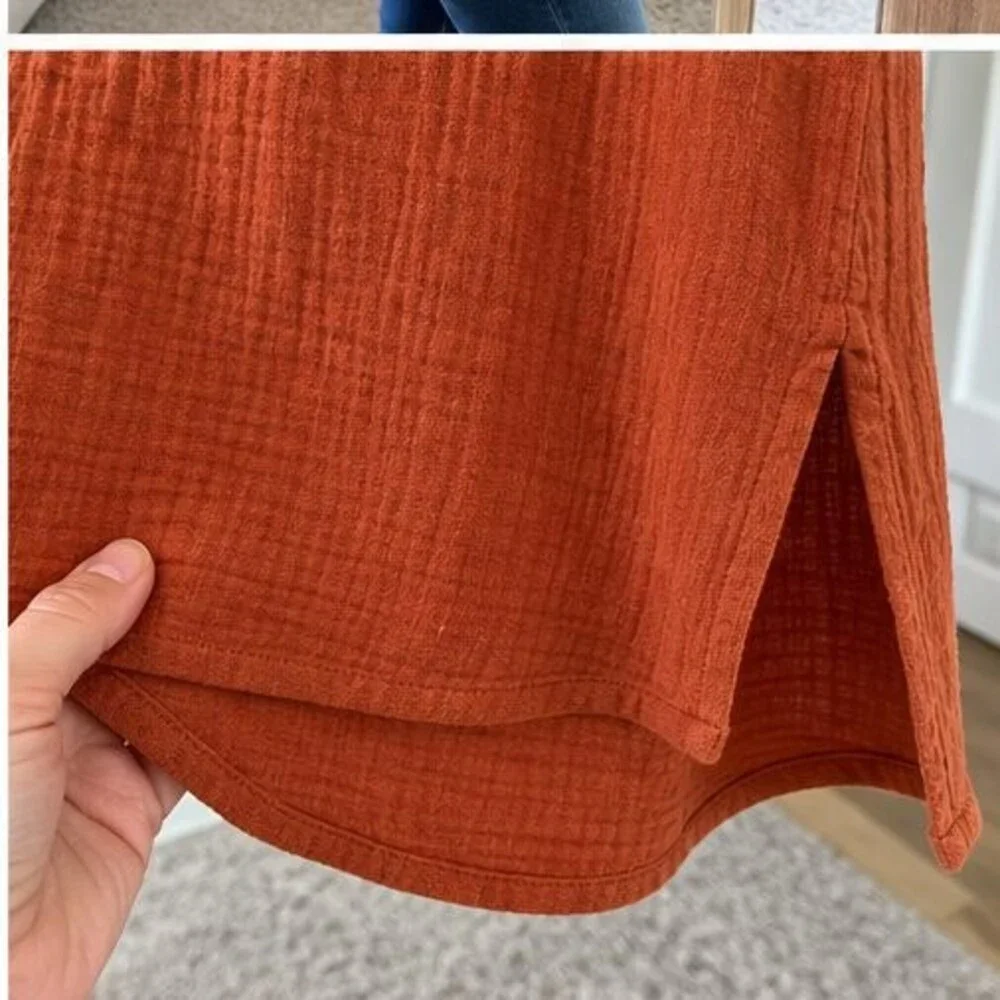 Sand Tie Neck Blouse